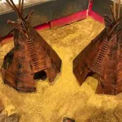 Tipi for Native American Diorama