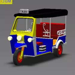 TUK TUK 3 WHEEL CAR THAILAND No.2