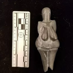 VENUS OF Dolní Věstonice, ANCIENT PALEOLITHIC FEMALE FIGURINE