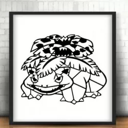 Venusaur pokemon decoration (no support needed)