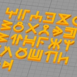 Wakandan Font