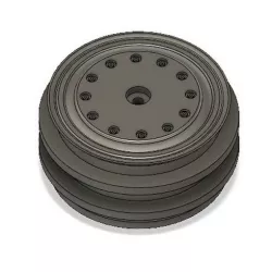 1/16th Scale HD Truck Wheel to suit WPL B1, B24, B16 Trucks.