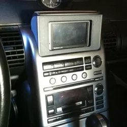 2003 2004 2005 2006 Infiniti Nissan G35 Center Console LCD Bezel for Garmin Nuvi