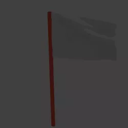 3D flag animation blender cycle render