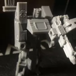 3D Printer Transforming Figure (Soundwave)