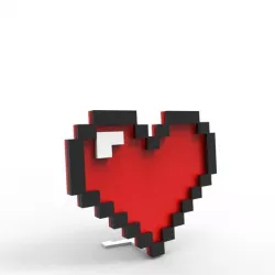 8bit heart