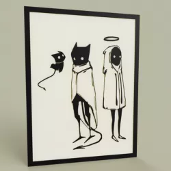 Angel and demon