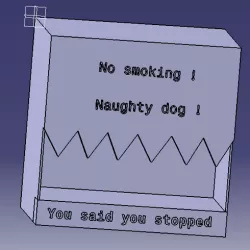 Anti-smoking box
