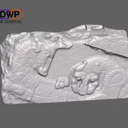 Assyrian Relief 3D Scan