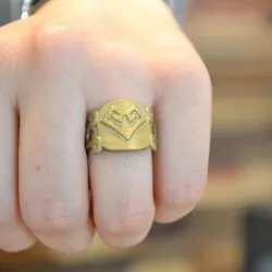 Aztec Heart & Soul Ring
