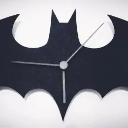 Batman logo Wall Clock Ikea STOMMA