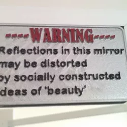 Body Positive mirror sign