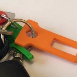Buckle Plug Keychain