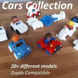 Car collection - Duplo compatible
