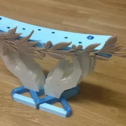 Chanukiah - Menorah. Hanukah