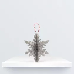 Christmas ornament: Snowflake