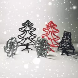 Christmas spinning decoration collection