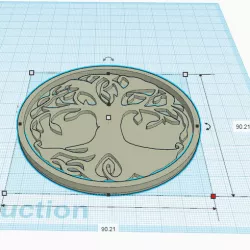 COASTER TREE OF LIFE