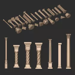 COLUMN CLASSIC ARCHITECTURE DECORATIVE