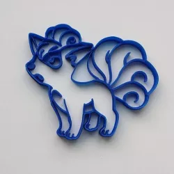Cookie cutter Vulpix Pokemon