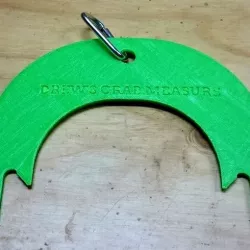 Crab measure for mud and sand crabs
