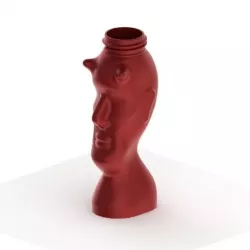 Creepy Devil Head Bottle