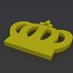 Crown keychain