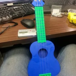 Custom 3d printed Ukulele