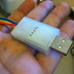 Custom UART 2102 Interface Case with 'cheat" window