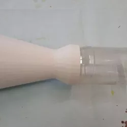Cyclone dust collector - low profile