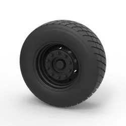 Diecast Front wheel from truck