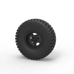 Diecast Wheel of Trophy truck
