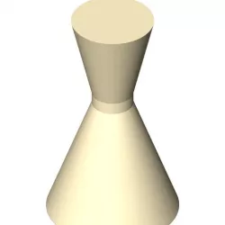 DoubleCone ring vase (codename: 6-2)