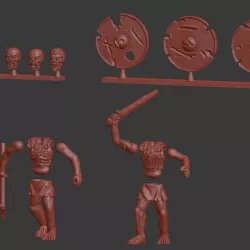 Draugr / Viking Undead Miniatures