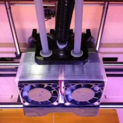 Dual Extruder Fan Shroud