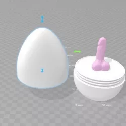 Easter egg Surprise Dick - Easter egg surprise