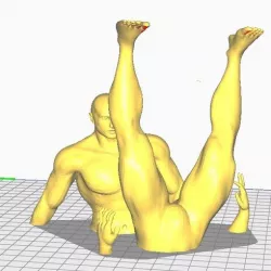 easy print male doll