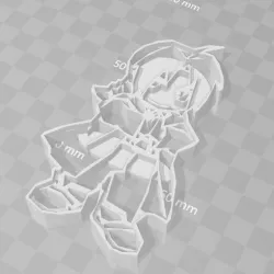 Eduard Elric Fullmetal alchemist cookie cutter