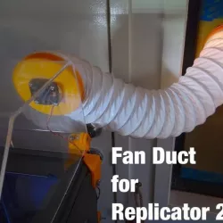 Fan Duct for Replicator 2/2X Enclosure