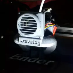 Fan grill bullseye stock ender 3 fan