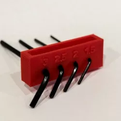 FlashForge Creator Pro Allen Wrench Holder