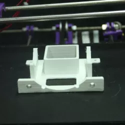 Flex Wheel Stand with optional cooling fan bracket.