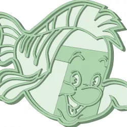 Flourden cookie cutter