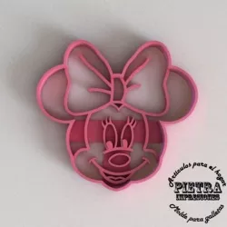 FONDANT COOKIE CUTTER MINIE MOUSE DISNEY