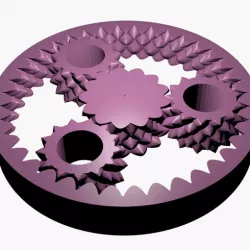 Fractal Gear Bearing and Planetary