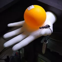 Hand Finger Shaped Object Key Item Holder