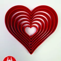 Heart Cutter Set