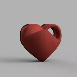 Heart Key Ring
