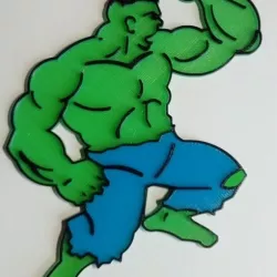 Hulk CAKE TOPPER