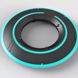 Identity disk from movie Tron Legacy